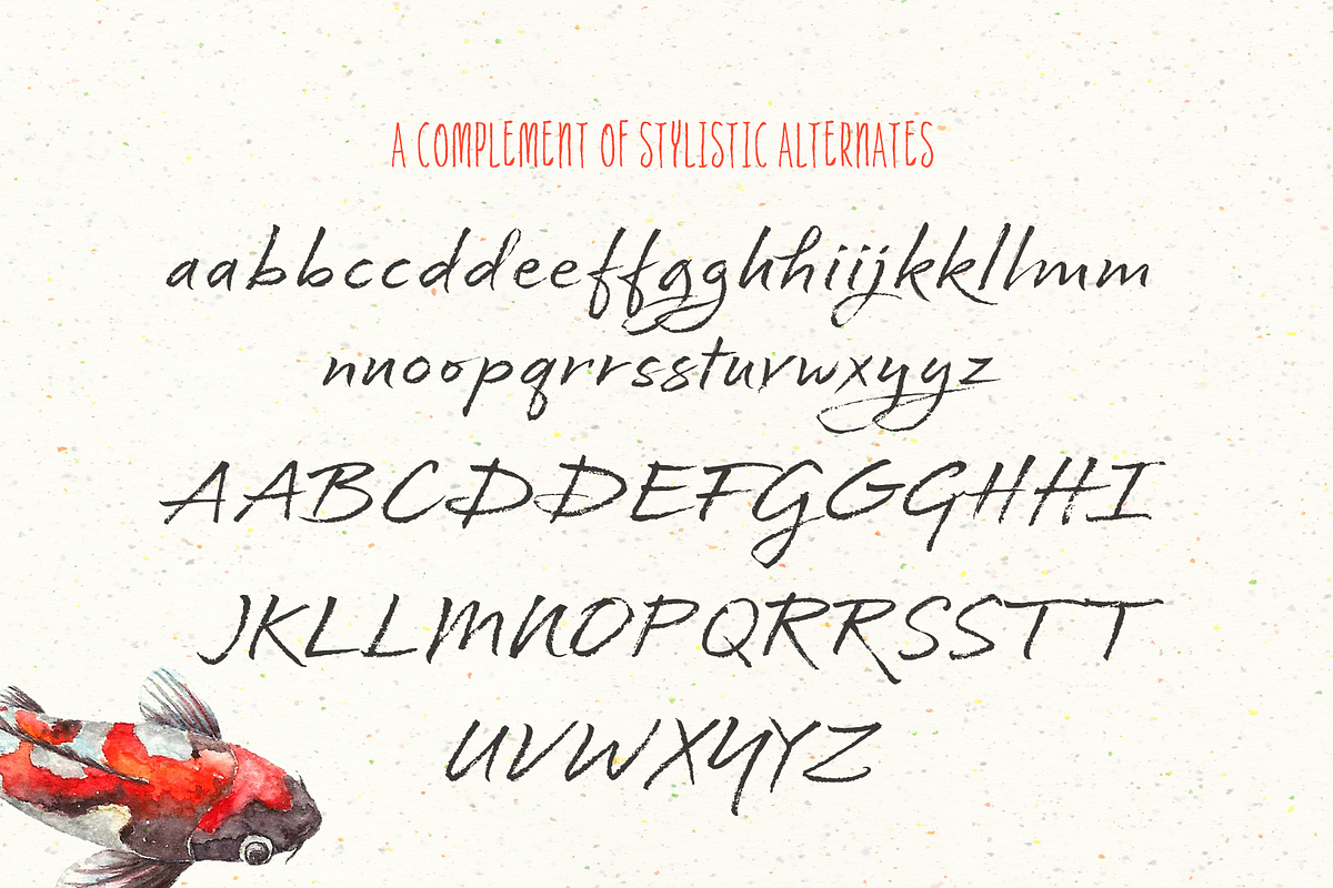 Cherry Blossoms Script Typeface preview 3