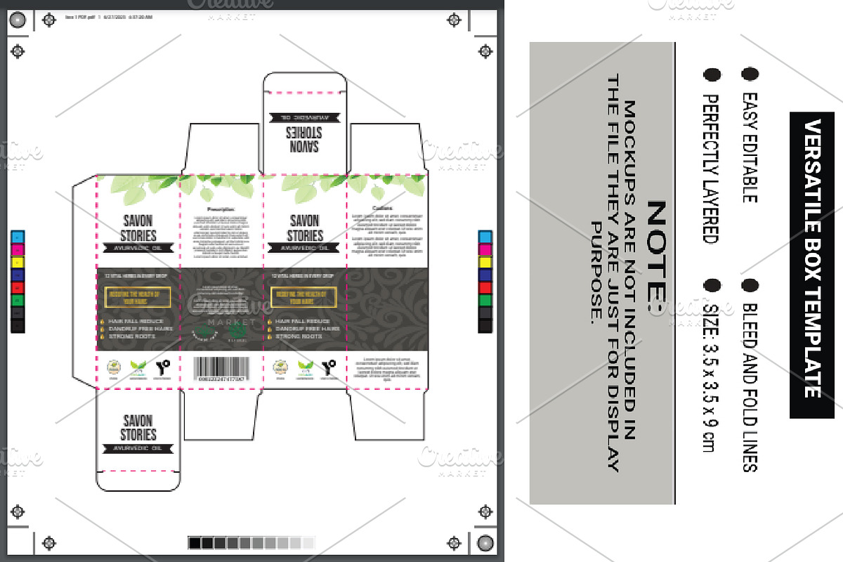 Organic Oil Box: Premium Collection, a Templates & Theme by Design Fusion (Photo 2 of 2)