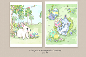 A 'Hoppy' Easter Illustration Pack