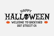 Spooky Party Club | Halloween Horror, a Blackletter Font by Jolicia Type (Thumbnail 5 of 14)