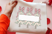 Custom Name Christmas Trees PNG, a Seasonal Illustration by CrexoraLab (Thumbnail 2 of 4)