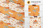 Cozy Autumn Books Clipart Bundle, an Object Illustration by NataKa (Thumbnail 8 of 10)