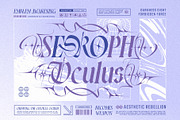 Demon Stars Typeface, a Blackletter Font by alit design (Thumbnail 4 of 20)