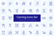 Animated Gaming Icons Collection, an Outline Icon by Prosymbols (Thumbnail 1 of 3)
