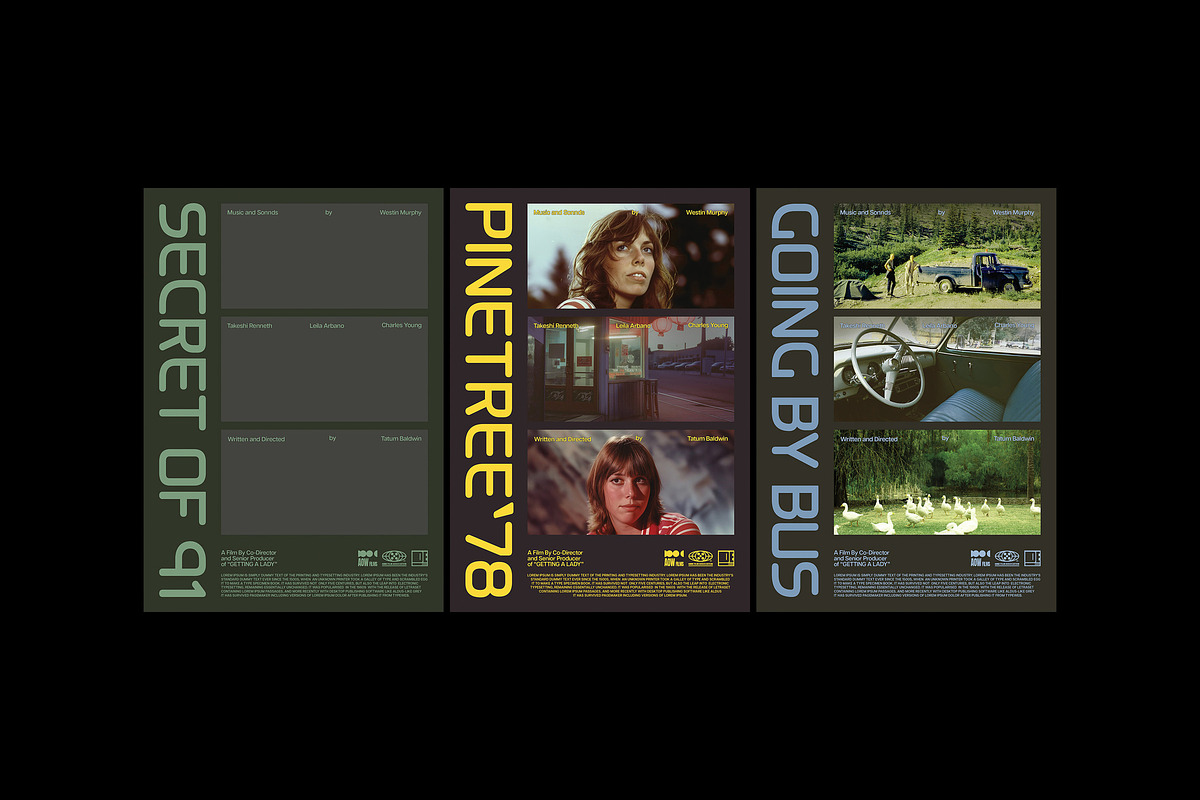 Old Movie Posters Collection, a Poster Template by pixelbuddha.net (Photo 5 of 7)