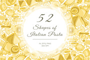 Big set of Illustrated Italian pasta, an Object Graphic by Yummy (Thumbnail 1 of 12)