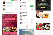 Foodify App UI kit, an UI Kit Template by Designerbundle (Thumbnail 4 of 4)