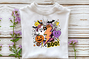 Retro Halloween PNG Sublimation, an Illustration by DreamCafeArt (Thumbnail 4 of 7)