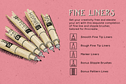 Procreate Fine Liners, a Brush Add-On by RadekBroz (Thumbnail 3 of 10)