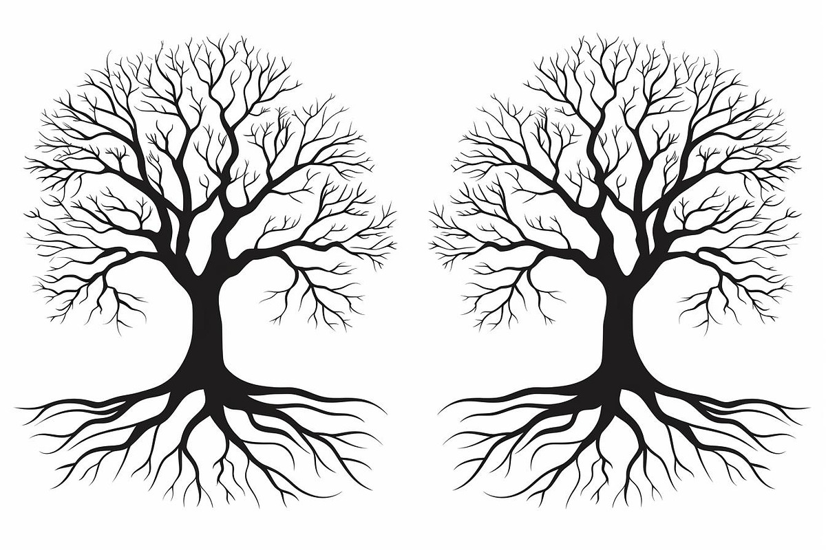 8 Tree of Life Vector Collection, an Illustration by BIPLOB EXPERT (Photo 8 of 9)