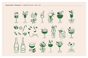 Festive Cocktails collection, a Graphic by Marish (Thumbnail 7 of 8)