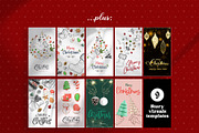 Christmas social media templates, a Social Media Template by MuzaInspires (Thumbnail 4 of 4)
