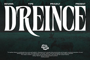 Dreince - Classic Condensed Serif, a Serif Font by Bentype Studio (Thumbnail 1 of 7)