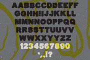 Toxic Font, a Sans Serif Font by Joshua Swain (Thumbnail 2 of 9)