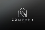 Oak Leaf House Logo Design, a Branding & Logo Template by C_Monica (Thumbnail 3 of 3)