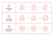 4x Packaging Icons Bundle (25% off), an Outline Icon by Made by Made (Thumbnail 20 of 22)