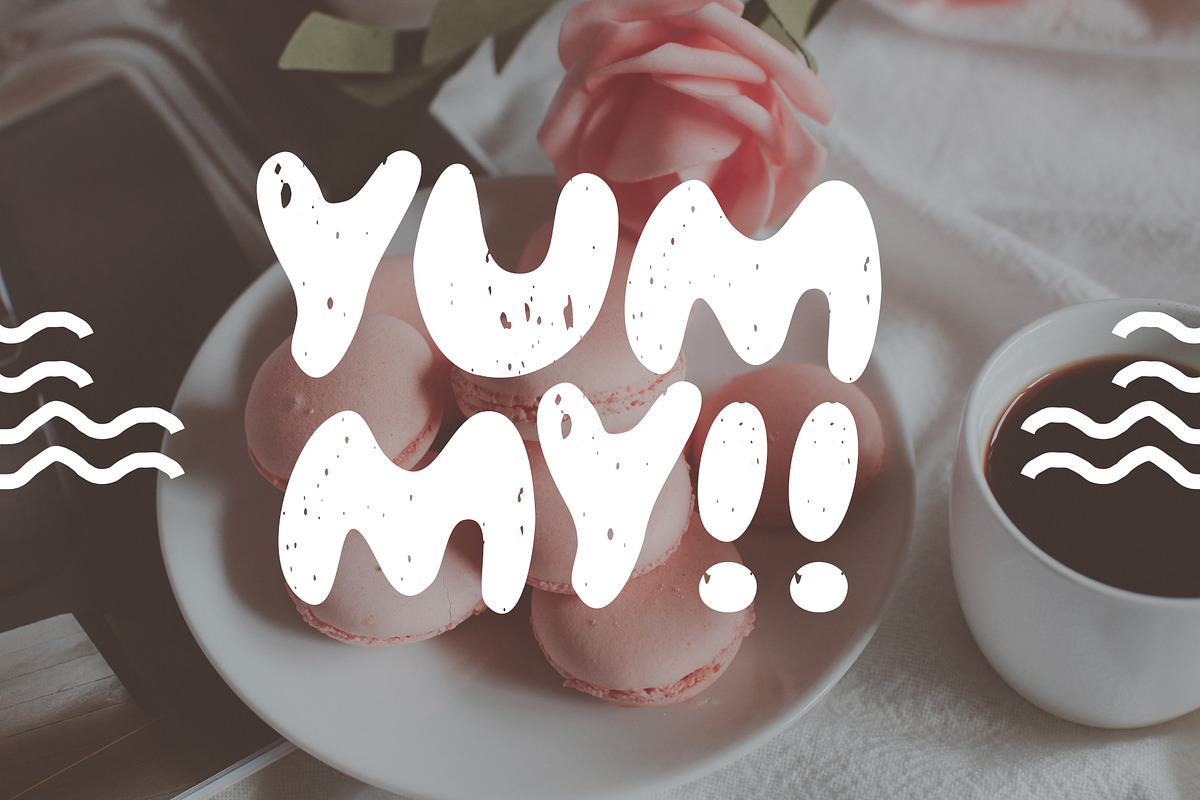 90s Nostalgic Font - Bubbles in 90s, a Font by CreativeFolks (Photo 7 of 10)