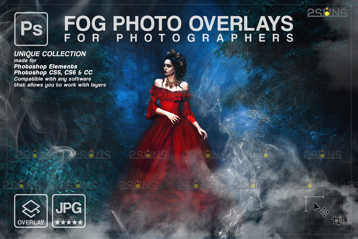 White smoke photo overlay, Fog, an Object Graphic by 2SUNS (Photo 1 of 9)
