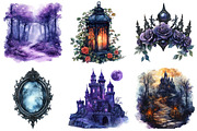 Watercolor Sleeping Beauty Clipart, an Illustration by Daily.Designs (Thumbnail 5 of 5)