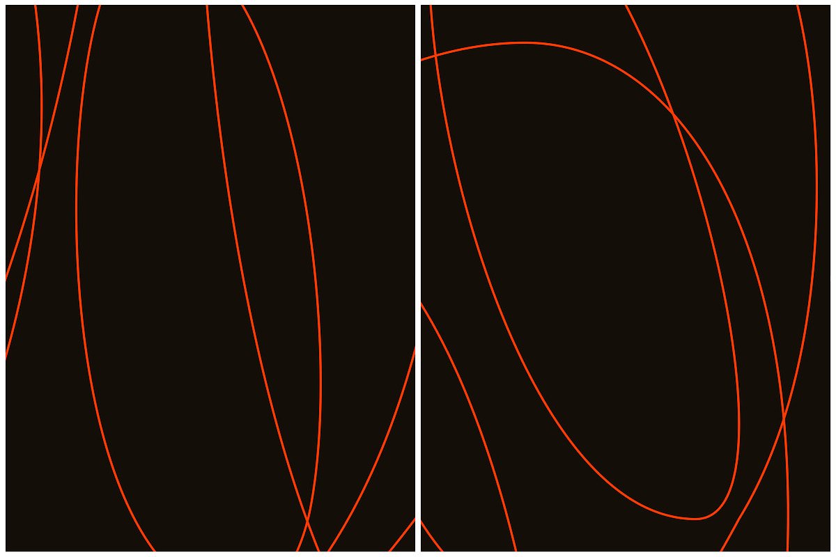 Contour edgy vector illustration, a Texture Graphic by Oleg and Katja (Photo 5 of 26)