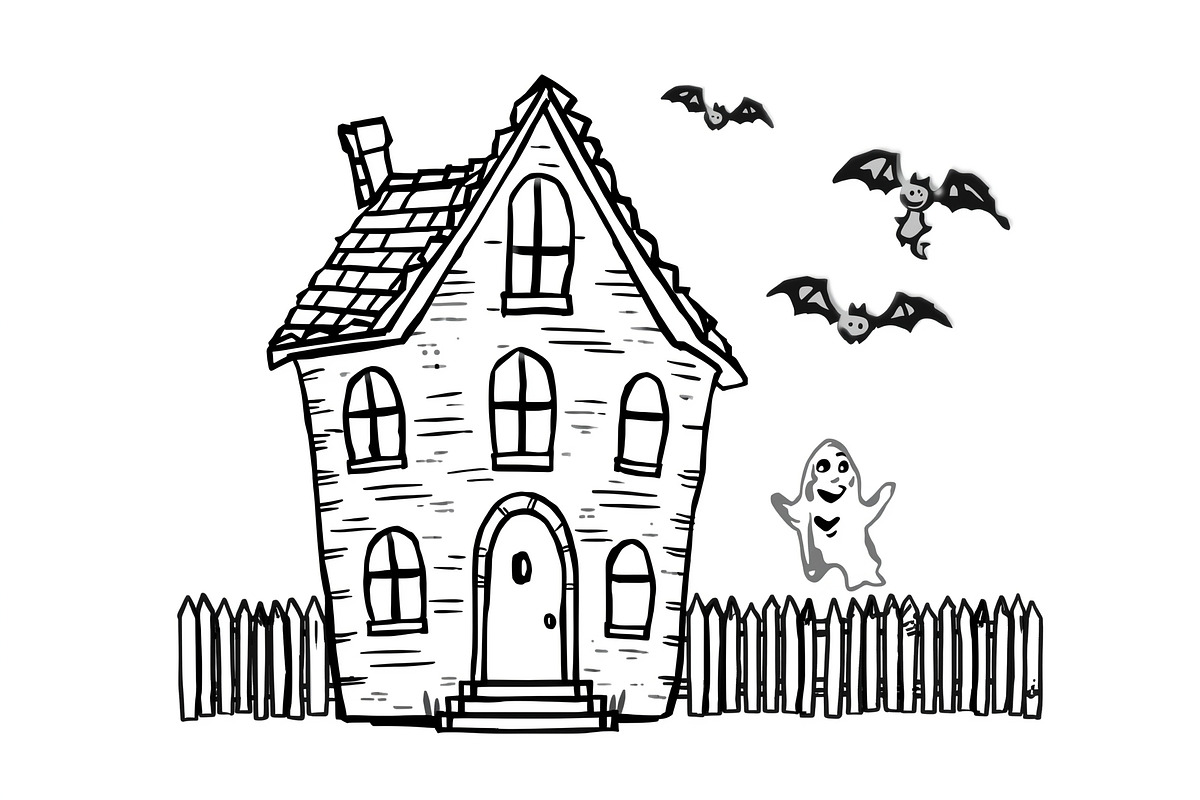 Halloween Coloring Book Bundle, an Illustration by Designs_River (Photo 7 of 26)