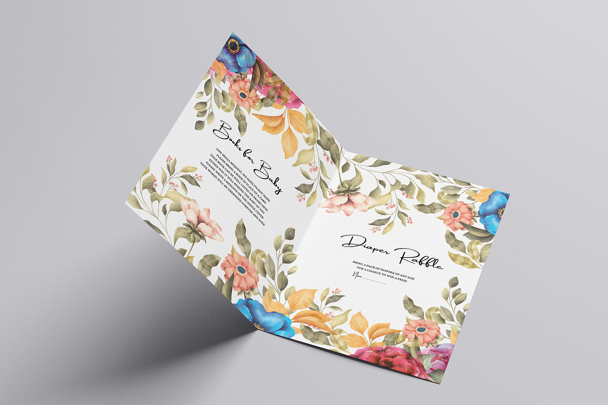 Baby Shower Invitation Template, an Invitation Template by Mazharul Islam (Photo 2 of 3)