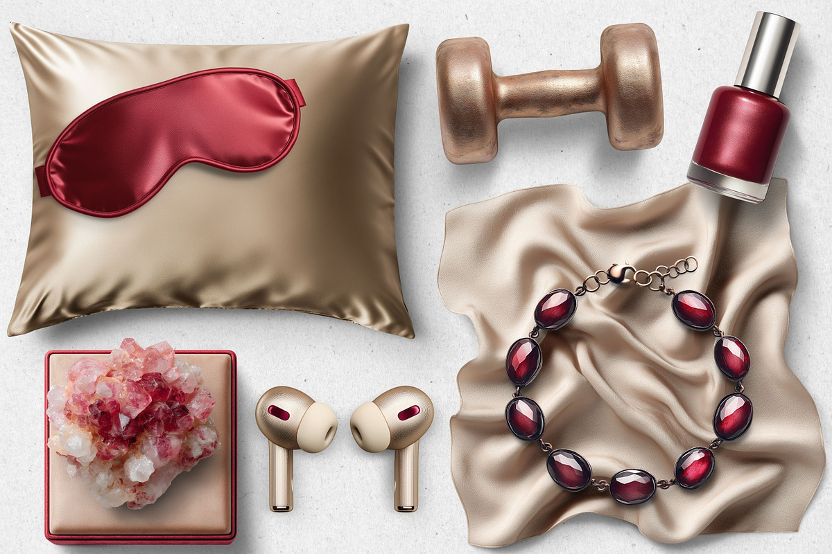 Self-Care Luxe PNG Objects, an Object Graphic by Iconogenic (Photo 6 of 6)