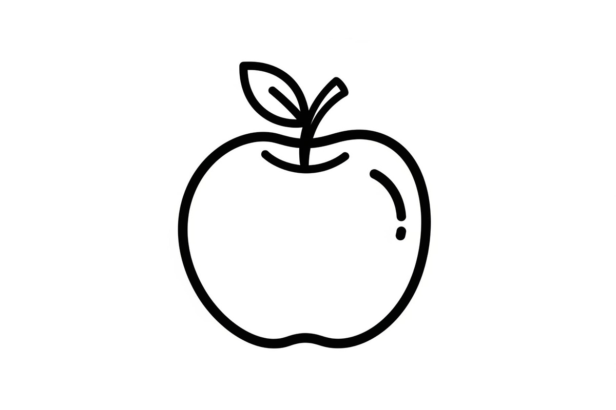 Apple Fruit Vector Icon Bundle, an Illustration by musafir_fashion (Photo 48 of 49)