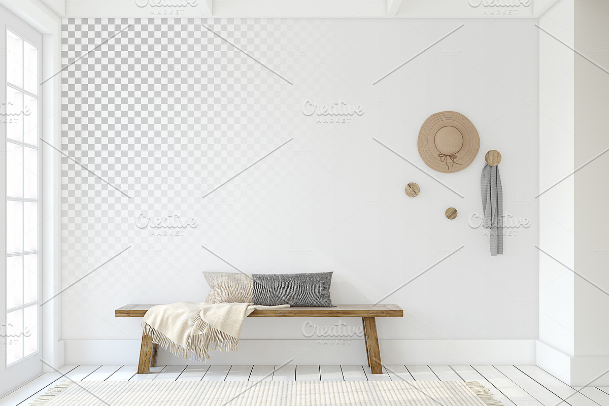 BOHO HOME Wall&Frame Mockups, a Poster Template by MyHomeMockups (Photo 7 of 12)