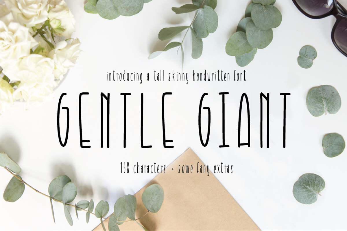 Gentle Giant Condensed Font