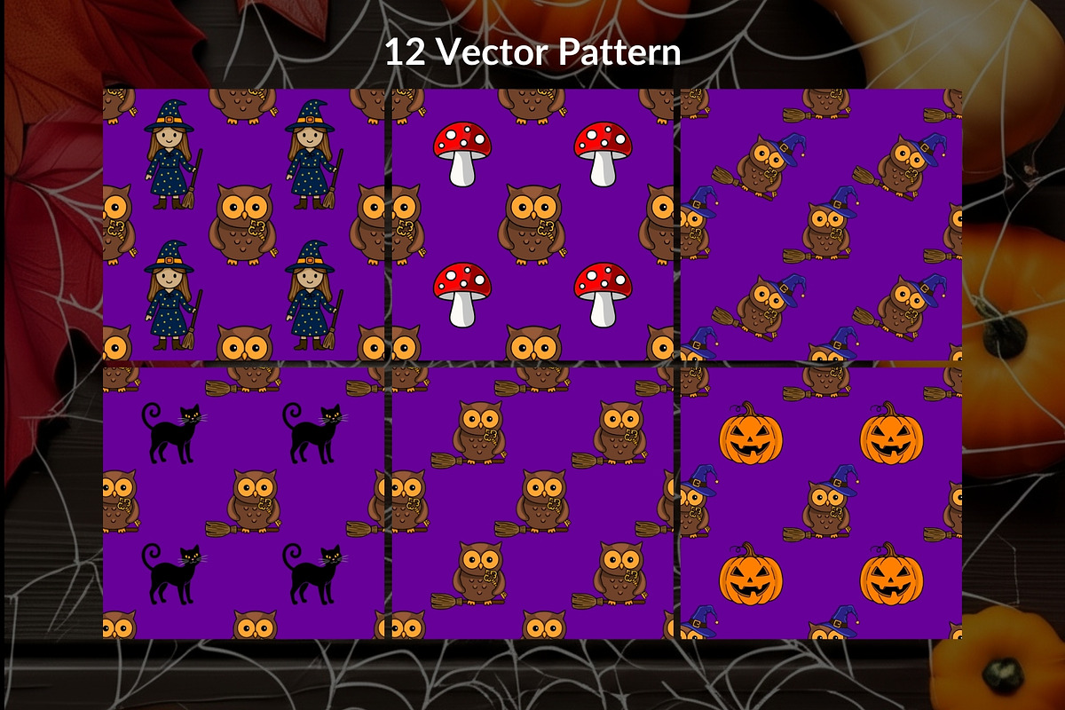 Halloween Owl Set, a Seasonal Illustration by Elatedowl (Photo 3 of 13)