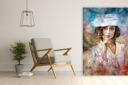 Watercolor Mixed Art Painting, an Action Add-On by Photoshop Action (Thumbnail 3 of 17)