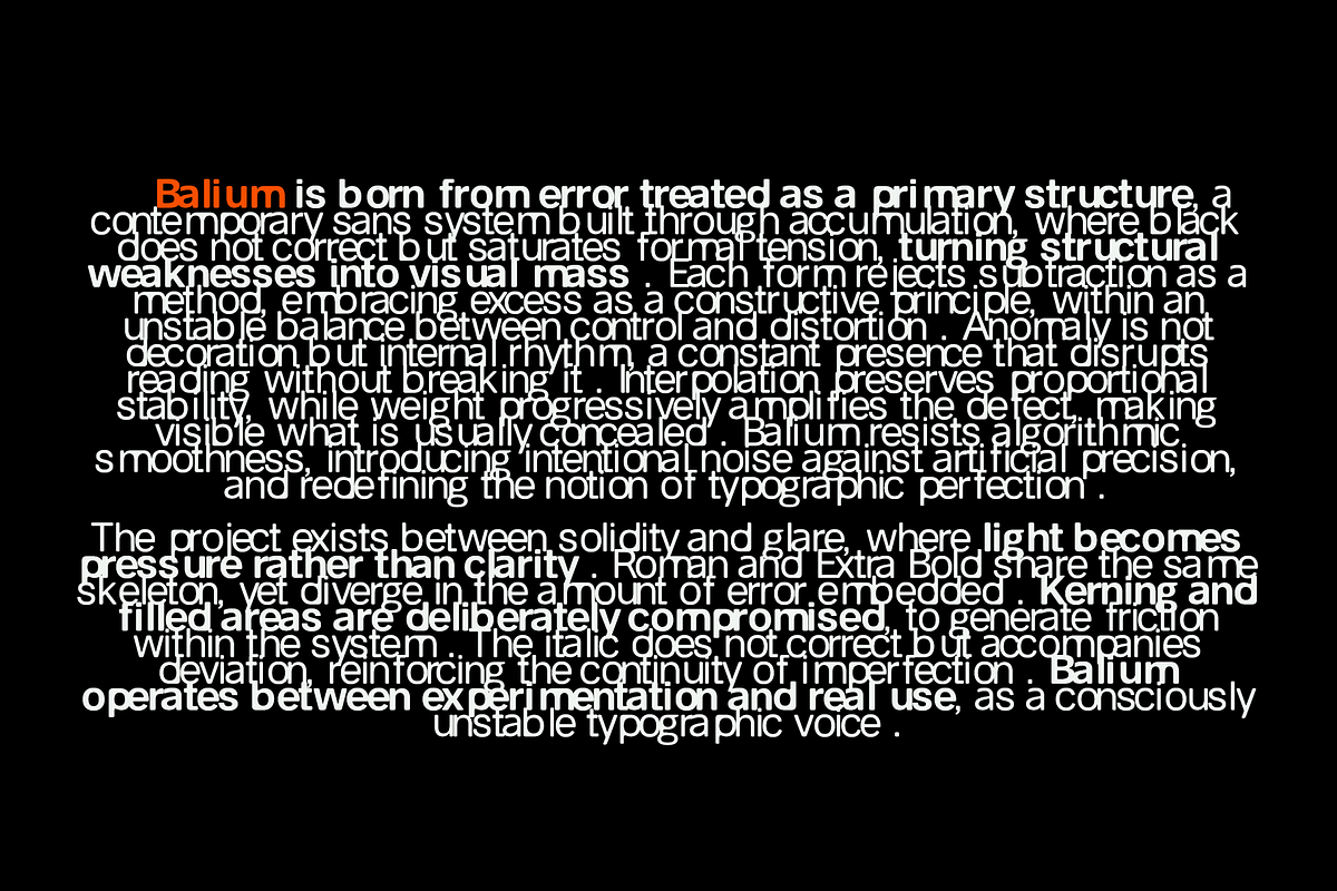Balium – Imprecise Variable, a Sans Serif Font by Unio Designs (Photo 5 of 15)