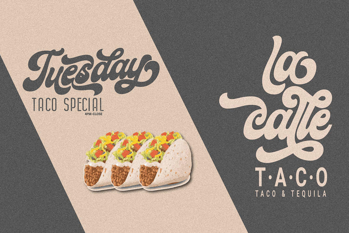 Ginchiest - Retro Bold Script, a Script Font by Ridha-38.lineart (Photo 10 of 14)