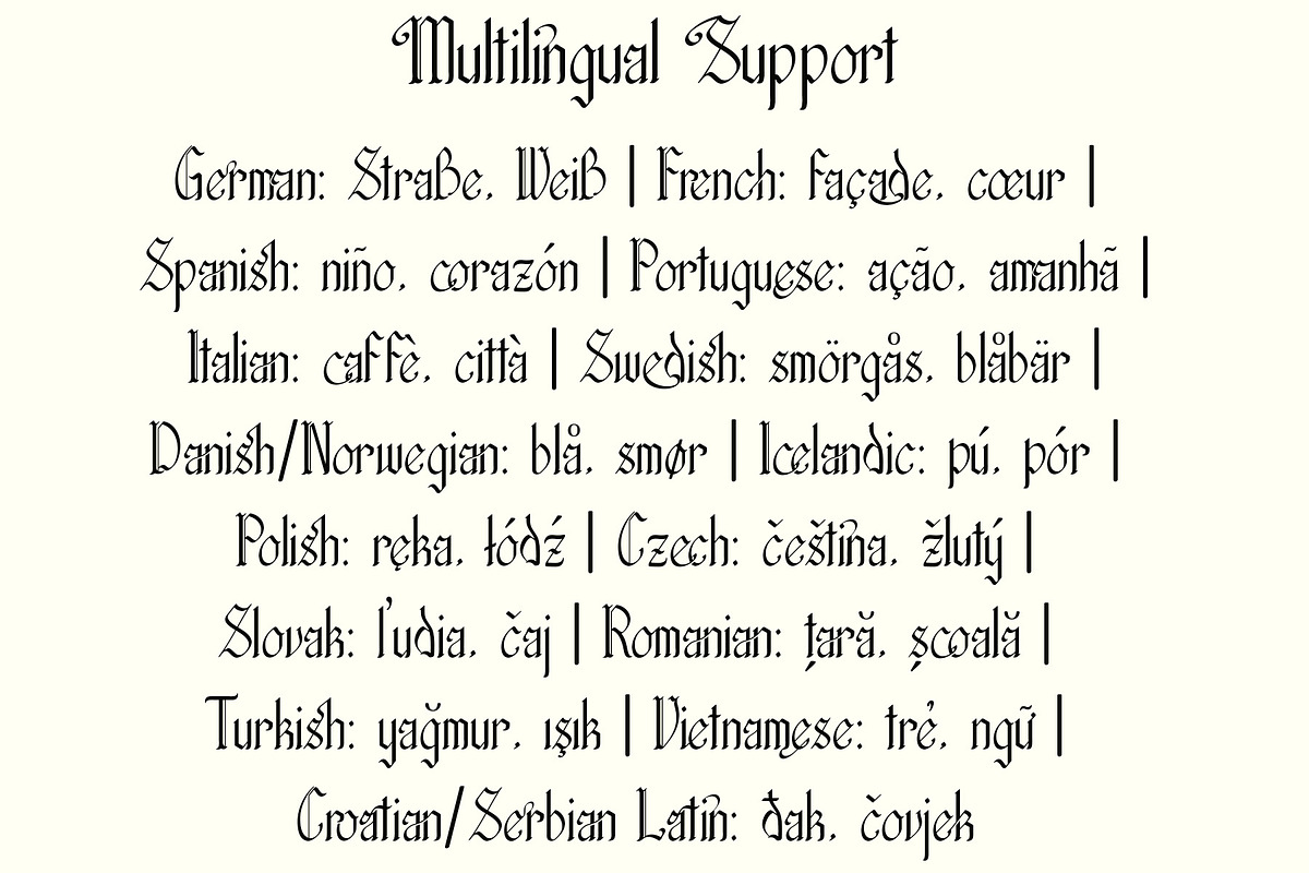 Palyrin – Blackletter Font Family, a Blackletter Font by NDNL Studio (Photo 12 of 14)