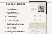 Wix Website - White Luxe, a Websites & App Template by Freedom Business Shop (Thumbnail 4 of 11)