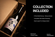 Wine Bottle Mockup, a Product Mockup by Aquarianz Studio (Thumbnail 2 of 4)