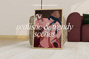 ODYSSEA | Vintage Frame Mockup SET, a Household Mockup by SoleilHomeMockups (Thumbnail 8 of 11)
