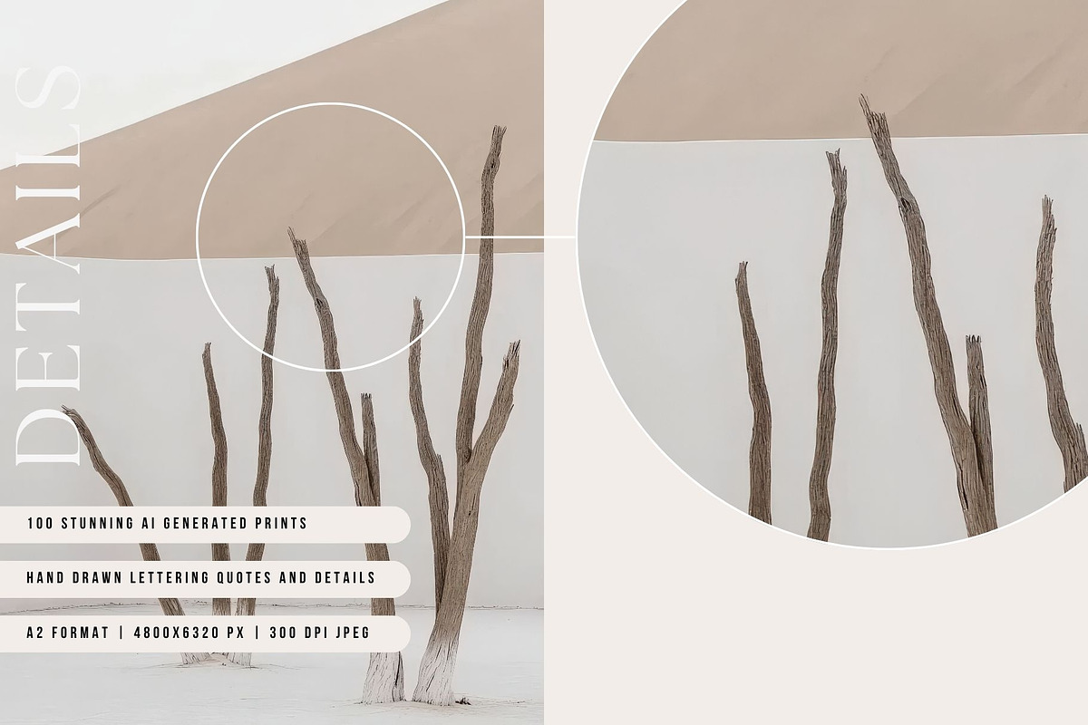 Soft Naturals | 100 art prints, a Background Graphic by Tale.Haus (Photo 7 of 9)