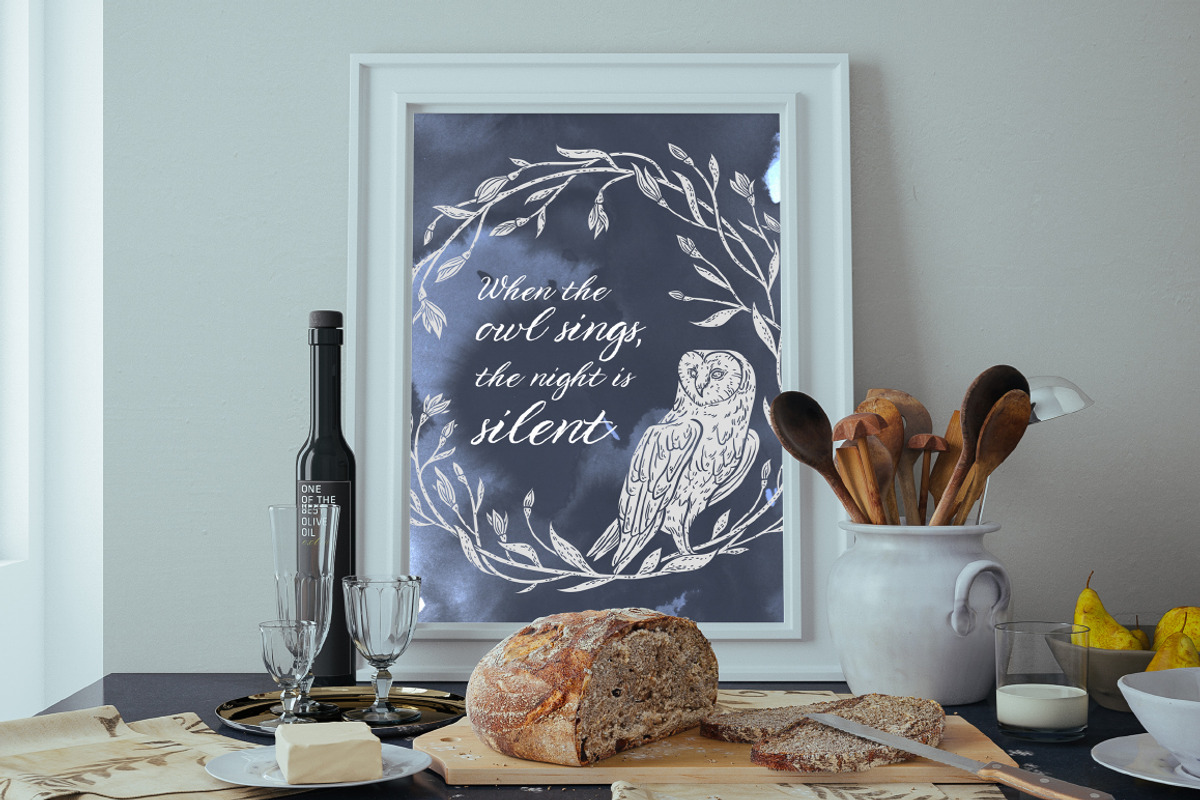 Owls graphic collection, a Decorative Illustration by Piñata (Photo 15 of 17)