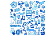 It's movie time! On notebook paper, a Texture Illustration by Art Loft (Thumbnail 4 of 16)