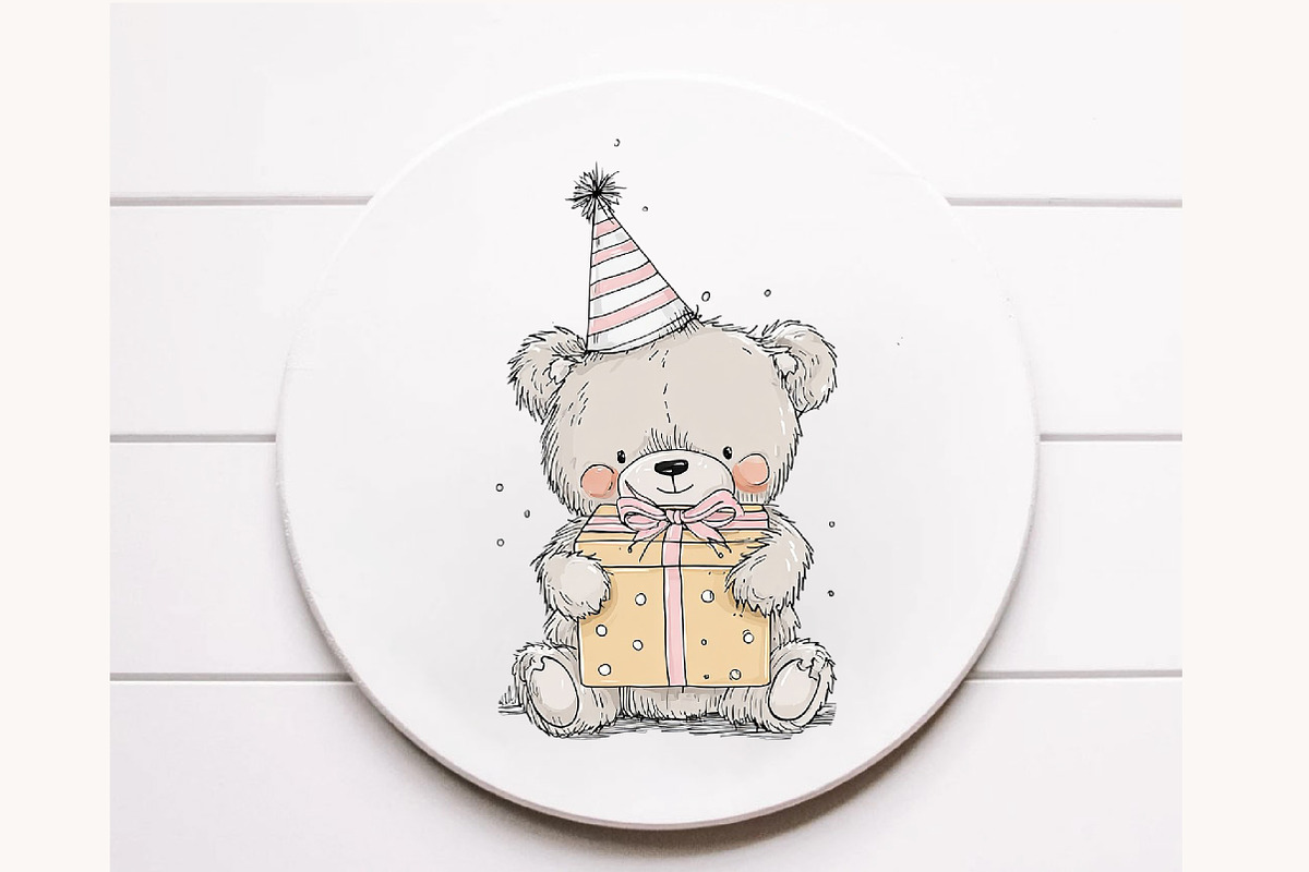 Whimsical Birthday Farm Animals PNG, an Animal Illustration by Designworld (Photo 9 of 9)