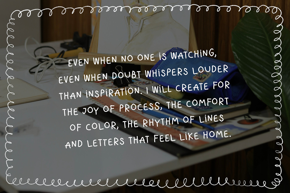 GLORIOUS SCRIBBLE | Handwritten Font, a Handwritten Font by type peace (Photo 7 of 10)