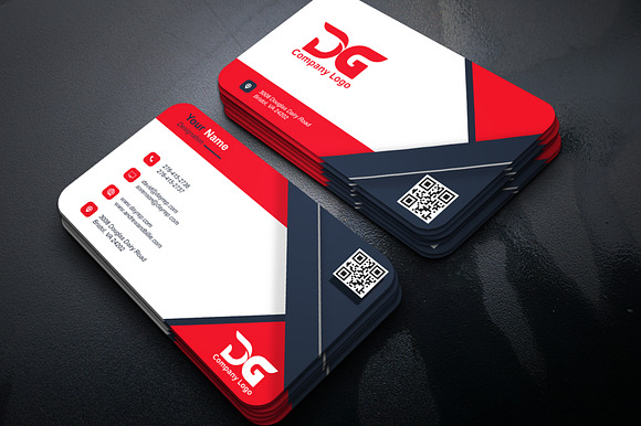 Corporate Identity Card Template PSD preview 7