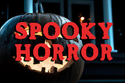 SCARY PUMKIN, a Blackletter Font by Fourteen Letter (Thumbnail 4 of 8)