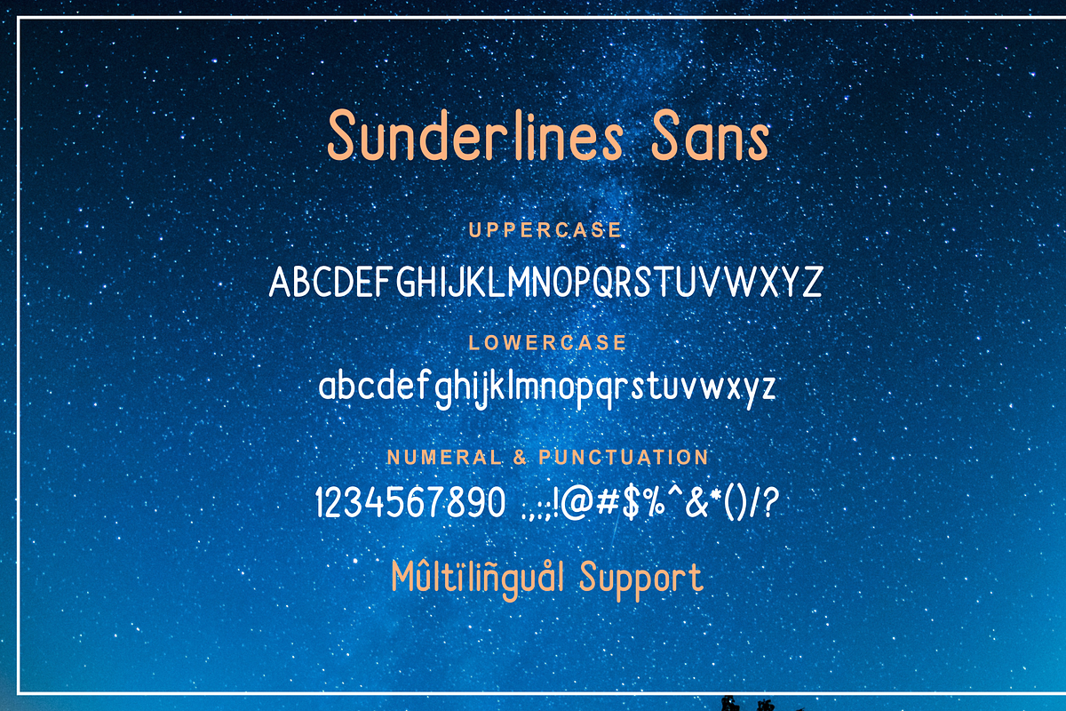 Sunderlines - Script and Sanserif, a Script Font by Java pep (Photo 10 of 10)