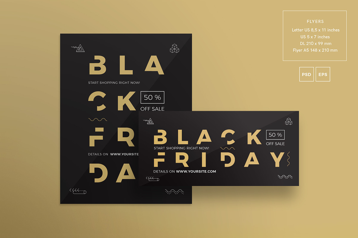 Black Friday Flyer Template Bundle, a Flyer Template by Amber Graphics (Photo 14 of 19)