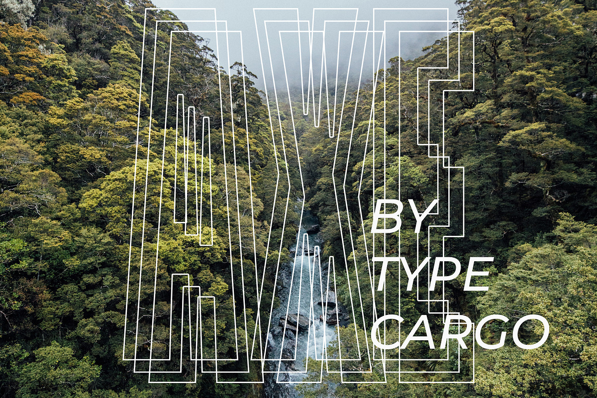 CAMP Display Font preview 6