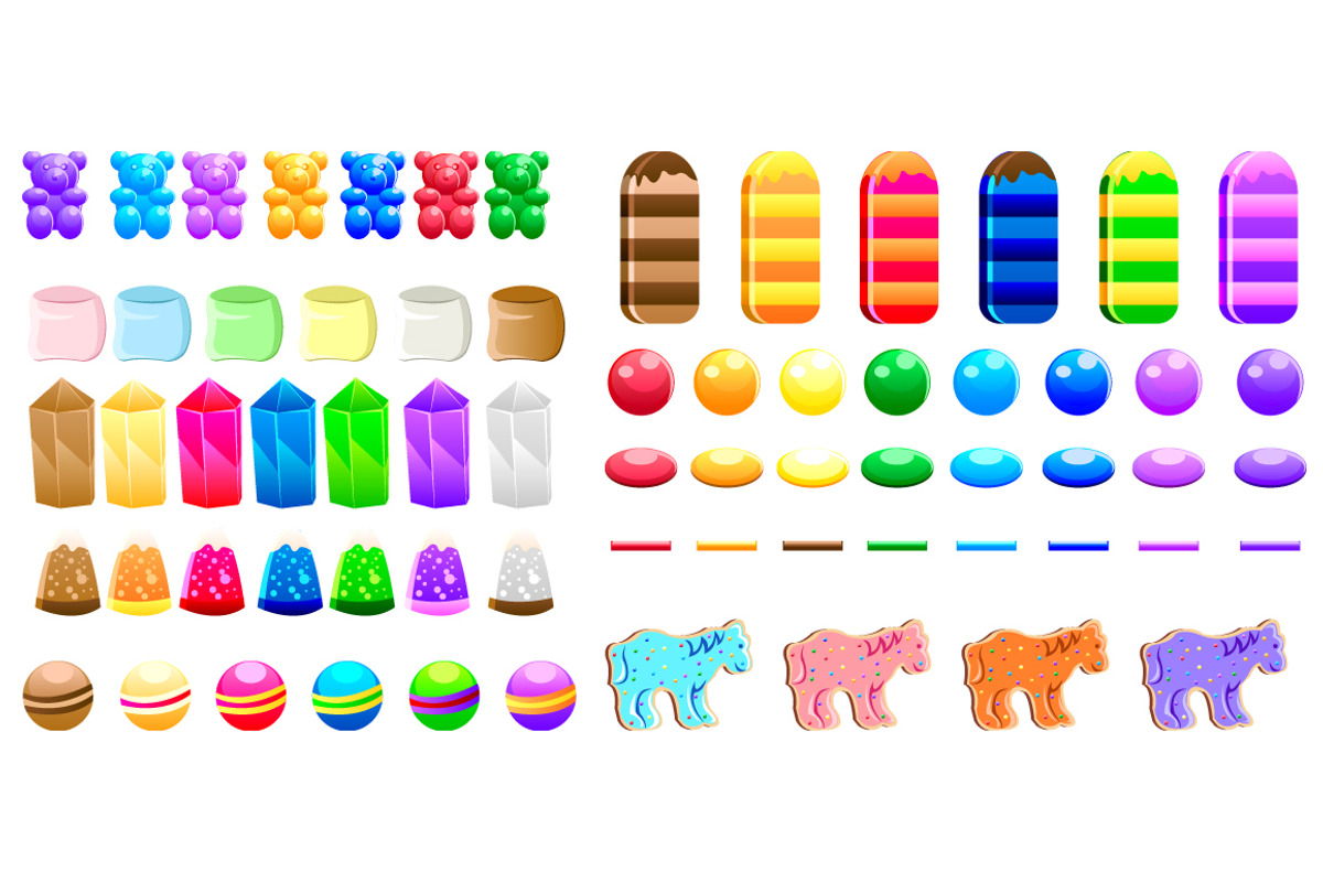 Candy Sweet Vector, an Illustration by erkoudesign (Photo 2 of 3)