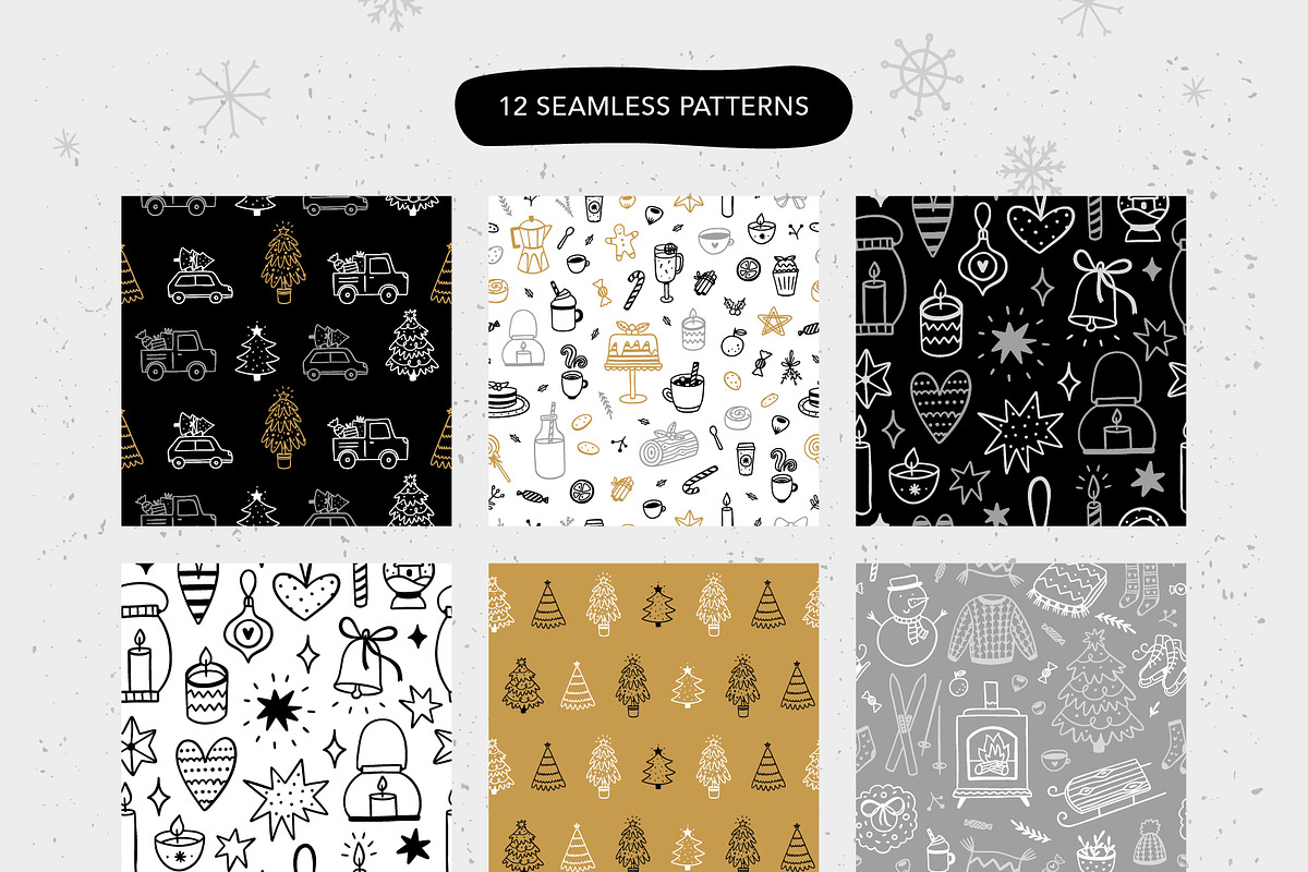 Winter Doodles, an Illustration by Redchocolate (Photo 8 of 12)